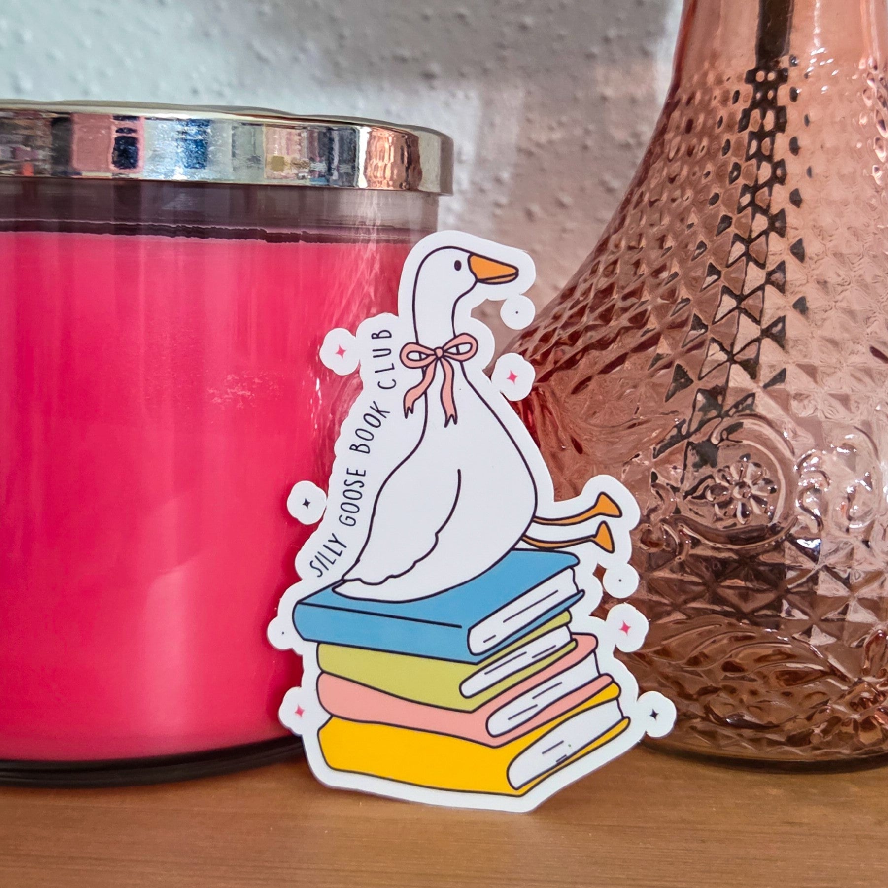 Silly Goose Book Club Sticker
