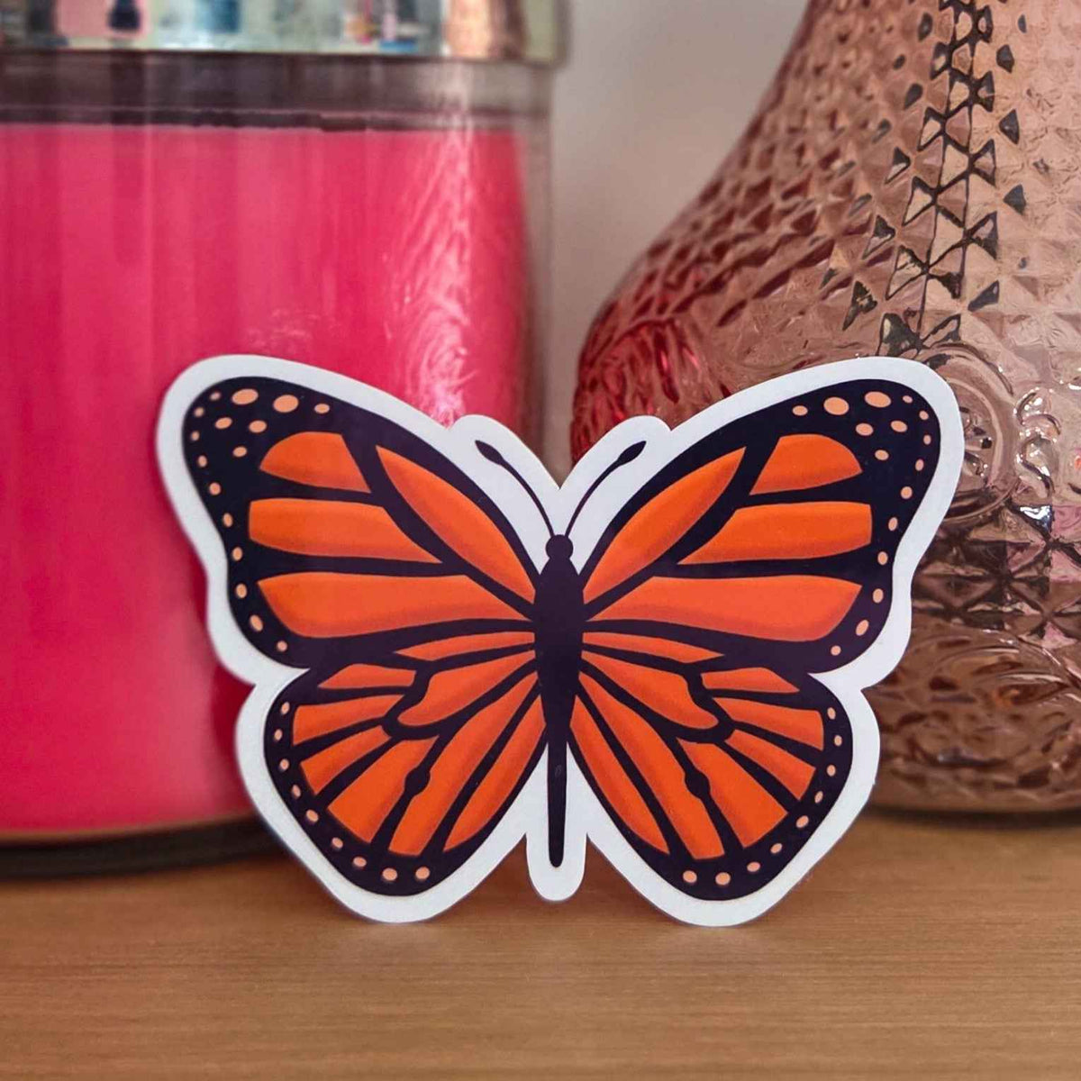 Monarch Butterfly Sticker
