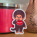 Retro 80s Doll Sticker